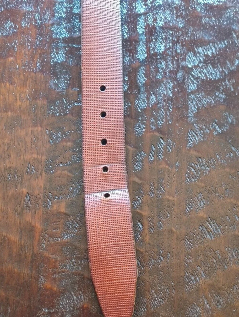 Original Penguin Brown Leather Belt Men's Sz 34